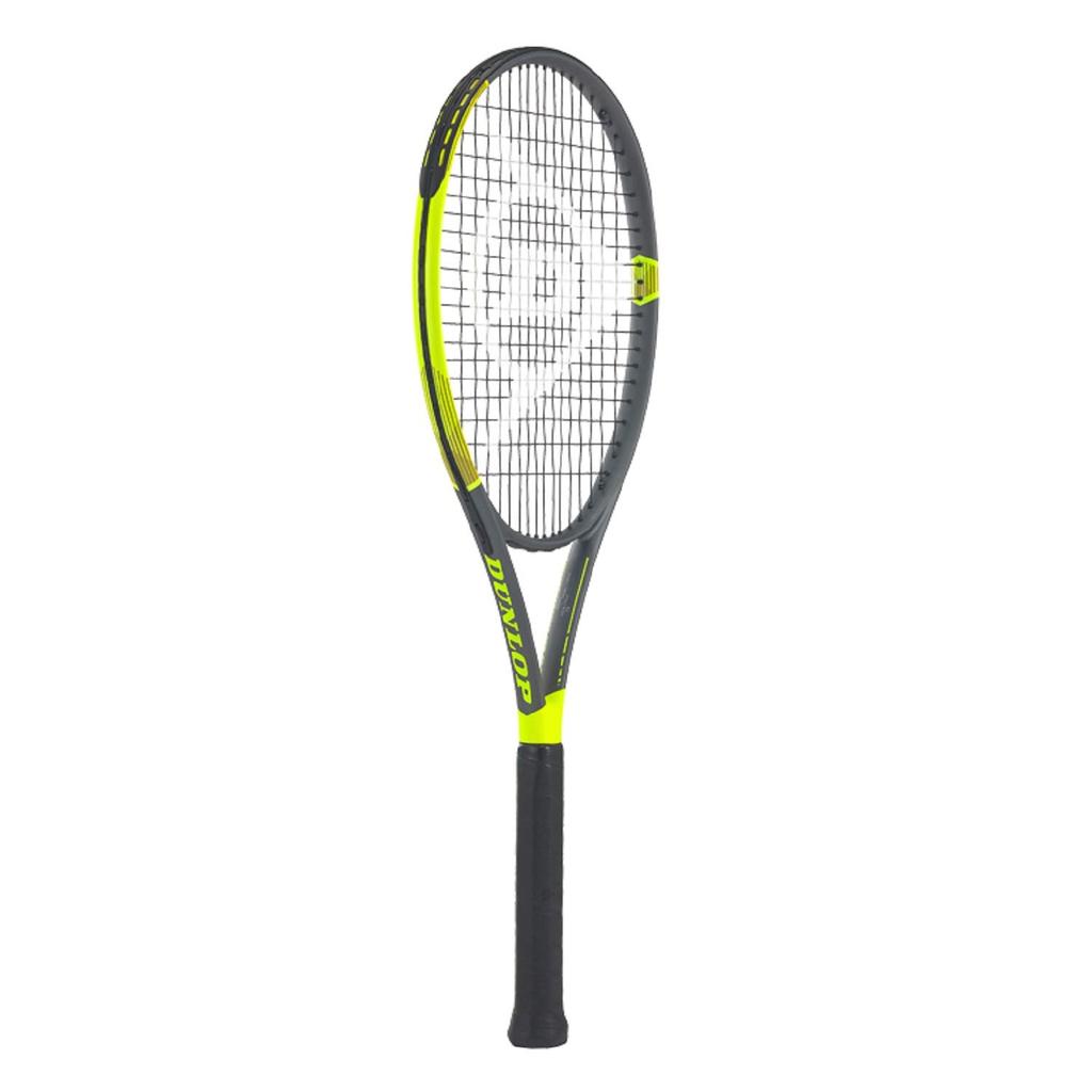 Ракетка для тенниса DUNLOP Tennis Hard Gut Stretched FLASH 270 G2 DS22107 Серый x Желтый