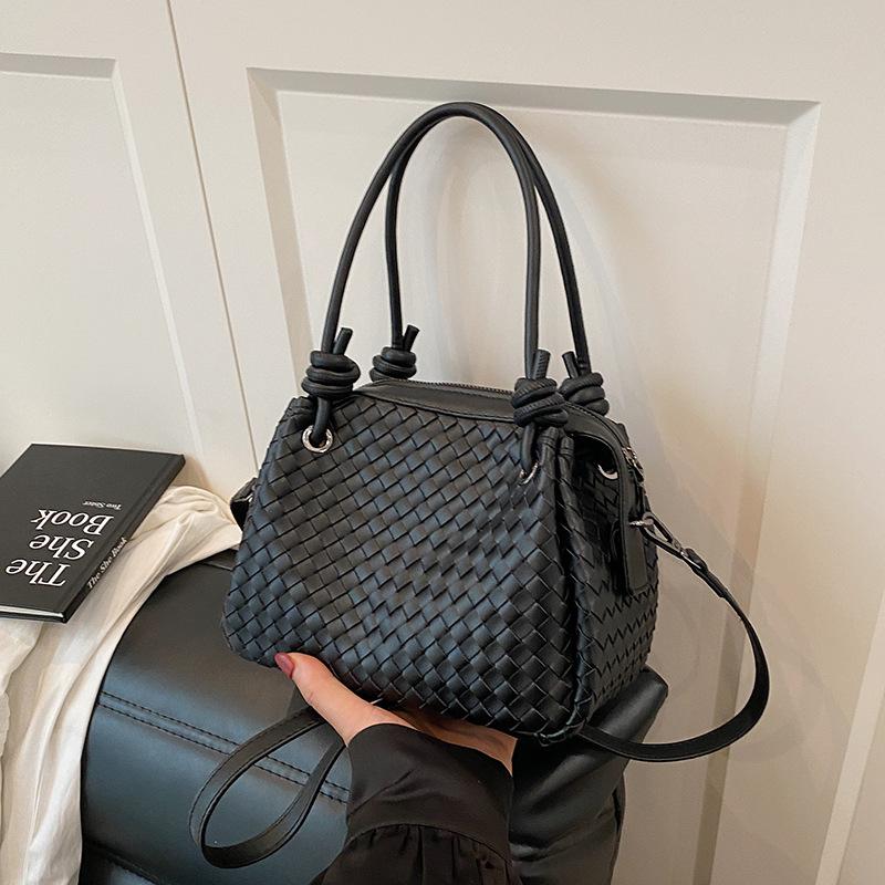 Лето новый ветер тканый B домашняя хозяйственная сумка портативная на плечо через плечо женская сумка