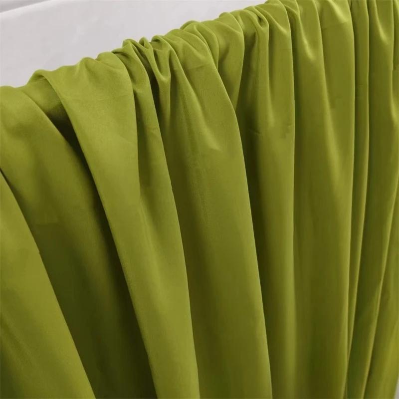 Однотонная красная бордовая ржавая шифоновая ткань драпировка жоржет для платья юбки рубашки украшения платья ручная работа DIY материал для одежды