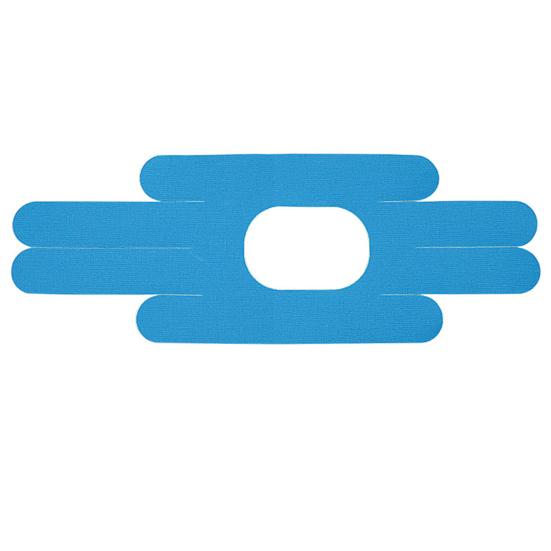 Кинезиологическая лента для колена, предварительно вырезанный тейп на колено, дышащая клейкая спортивная лента, эластичная спортивная лента, поддержка мышц для бега, пешего туризма, верховой езды