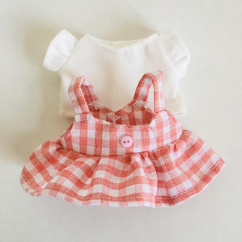 Cute 17cm Vinyl Plush Doll Outfits Blind Box - LaBuBu Pendant Dress Accessories