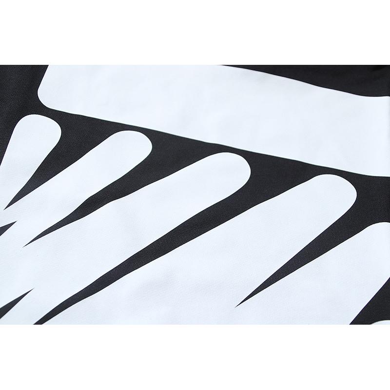1316 Off-White 2025 Осень/Зима Линия New Wave Худи с принтом наклонной полосы Мужское и женское худи