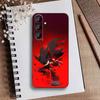 L-Shadow the Hedgehog Phone Case For Samsung Galaxy A73,A21s,A22,A31,A52,A53,A71,A41Soft Black Shell