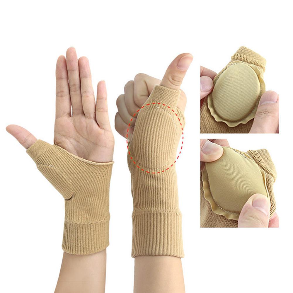 1 Pair Thumb Wrist Support Hand Brace Wrap Thumb Protector for Pain Relief