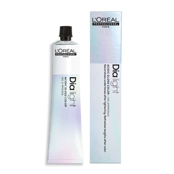 Coloration - L'OREAL PROFESSIONNEL - Dialight - Blond très clair - Sans ammoniaque - Cheveux blonds - Liquide