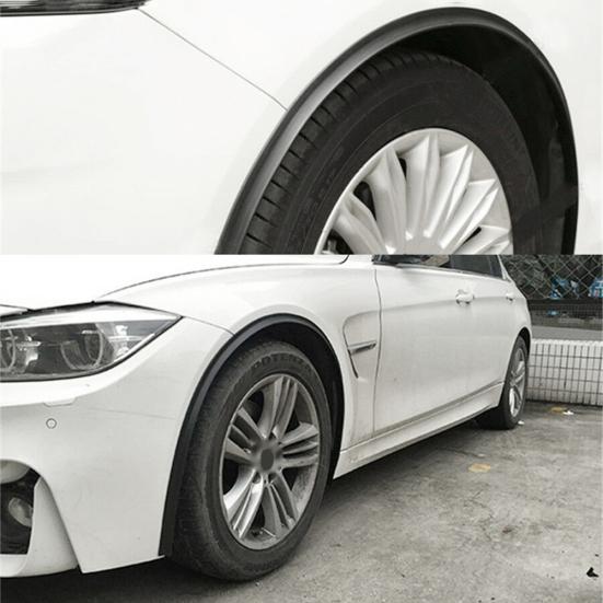 2 шт. 2 см x 1,5 м универсальная шина для бровей, полоса для колес автомобиля, защита для крыла, брызговик