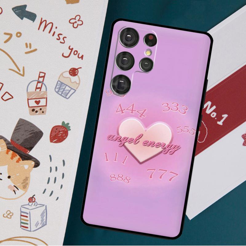 Чехол Ins Style Spiritual Angel Hippie для Samsung Galaxy S23 S20 FE S21 FE S22 Ultra Note 20 S8 S9 S10 Note 10 Plus, задняя крышка