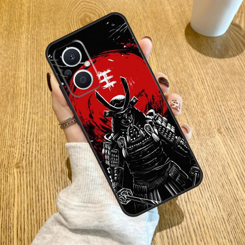 Японский чехол-самурай для OPPO Reno 4Z 5Z 2Z 8T 3 7 Reno 8 4 5 6 Lite Find X2 X3 Lite Neo X5 X6 Pro