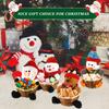 Christmas Decoration Candy Storage Basket Desktop Children's Desk Ornament Candy Snack Container