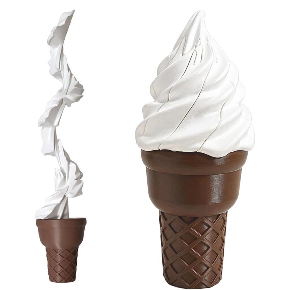 Spiral Style Telescopic Ice Cream Toy 3D Printed Extendable Prank Toy Retractable Toy Teens