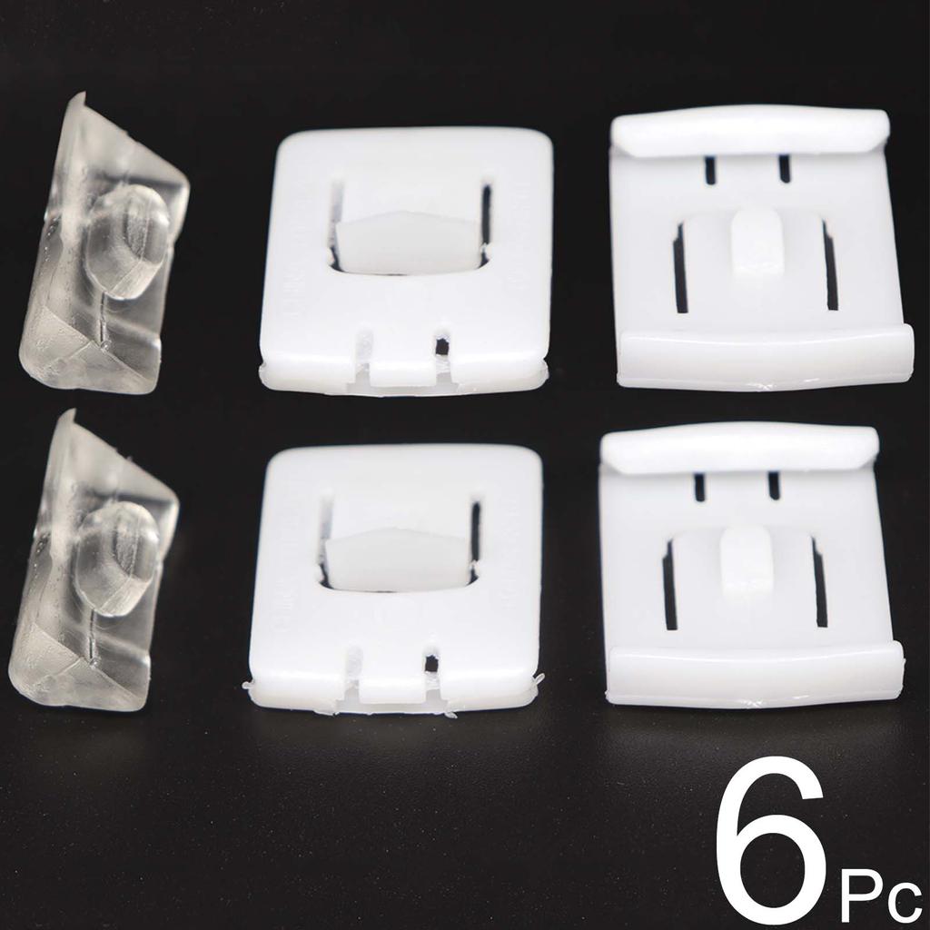 6/12X направляющие направляющие зажимы для крепления сиденья для VW PASSAT B1 B2 B3 B4 1973-1997 Dasher Corsar Carat Santana Quantum 35i