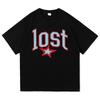 Mgk Lost Americana Album TShirt Song Cliche Retro UnisexWomen Clothing Harajuku High Quality Clothes Vintage Cotton TShirts
