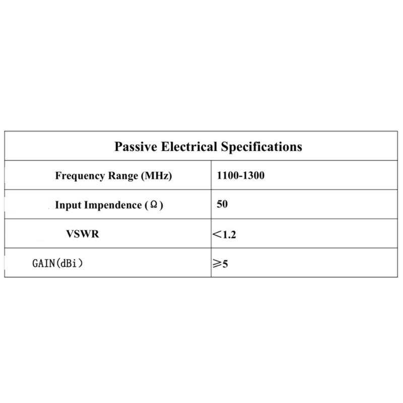 1.2G Y-type Signal Extenders 1100-1300MHz Y-shaped Signal Receiving Antenna Strengthen Signal Reception for FPVs Drones