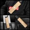 ALPHARD Seat Belt Covers and Car Soft and Secure Shoulder and Neck Reduces Suitable for Children and Set of Black Pads, Accessories, Comfortable,