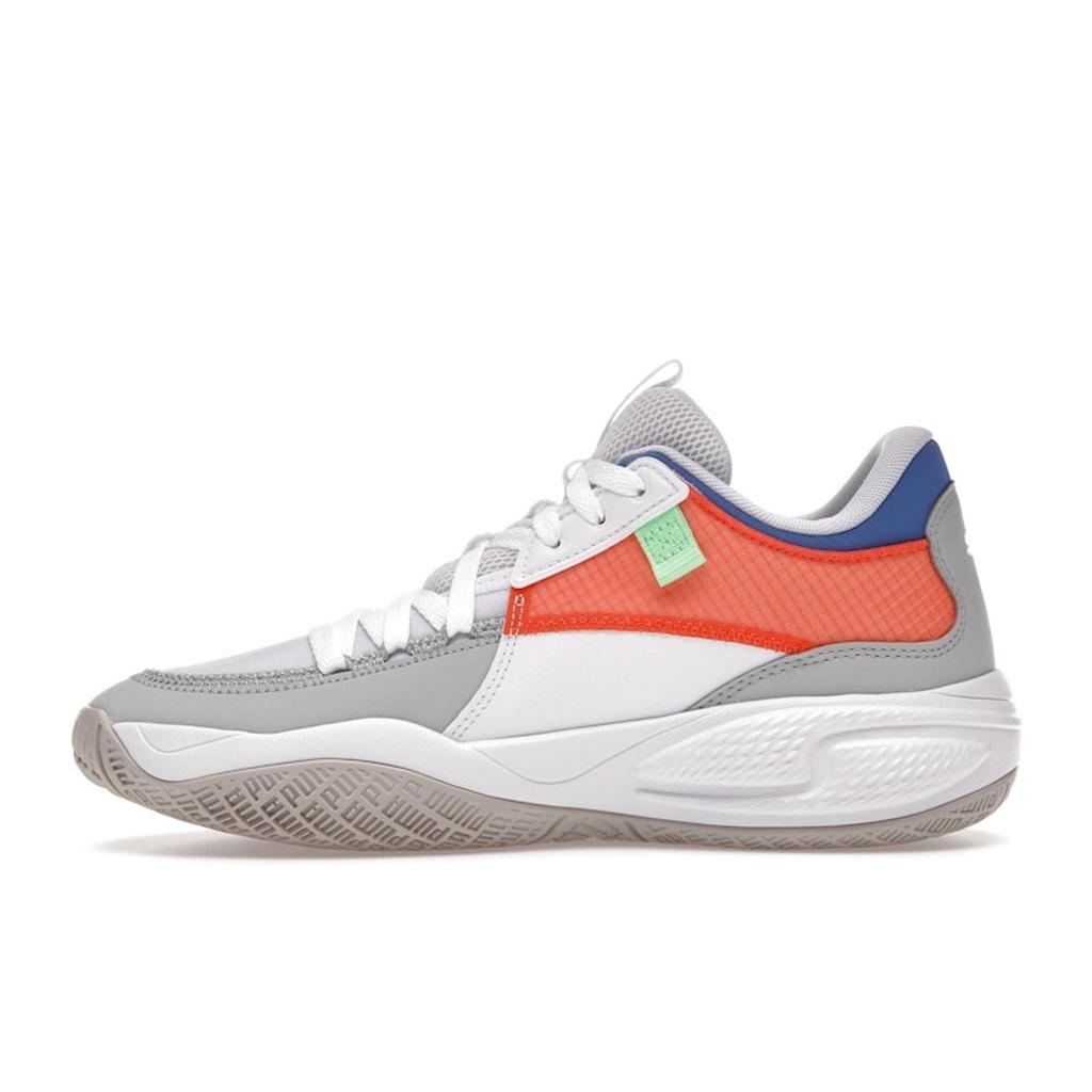 Puma Court Rider Twofold Unisex Sneakers White Palace-Blue 195658-01