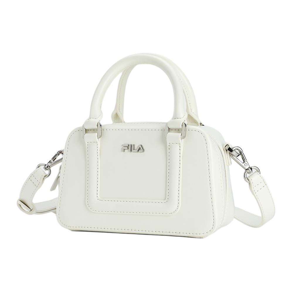 New FILA Polyurethane Shoulder Bag, Crossbody Bag, Handbag Mini Women's Cloud White F13W523164FWT