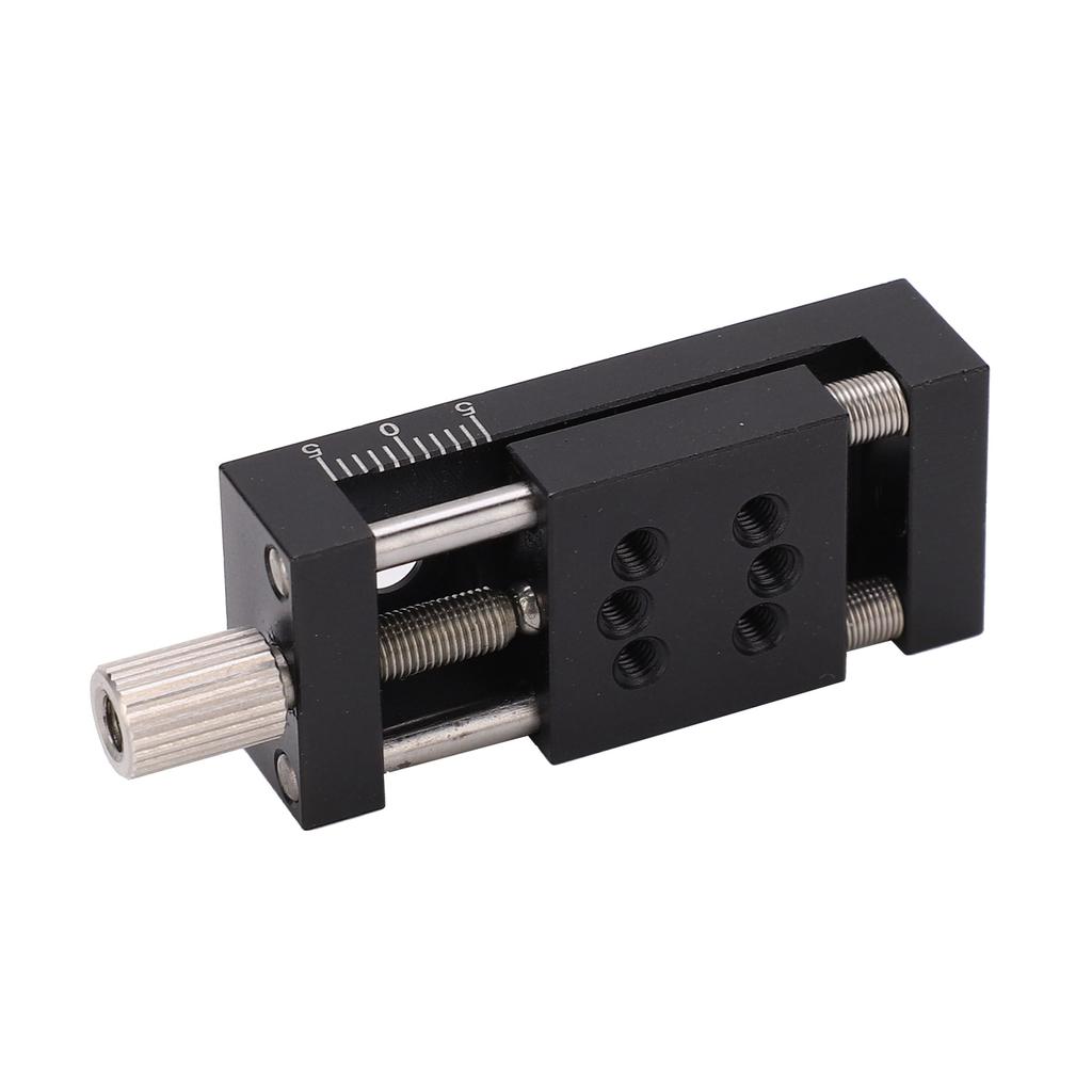 Линейный стол по оси X Ручная платформа точной настройки с поворотным механизмом Скользящий стол Алюминиевый сплав SP20A10