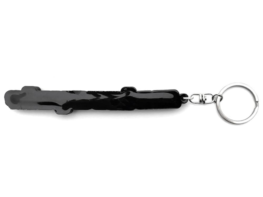 SPEED ADDICT Motorcycle RUBBER KEY HOLDER Thick Rubber Key Chain, Black/motorcycle