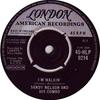 7inch Record SANDY NELSON - I'm Walkin' / Bouncy 45HLP9214 London Records, 1960 UK Rock Used