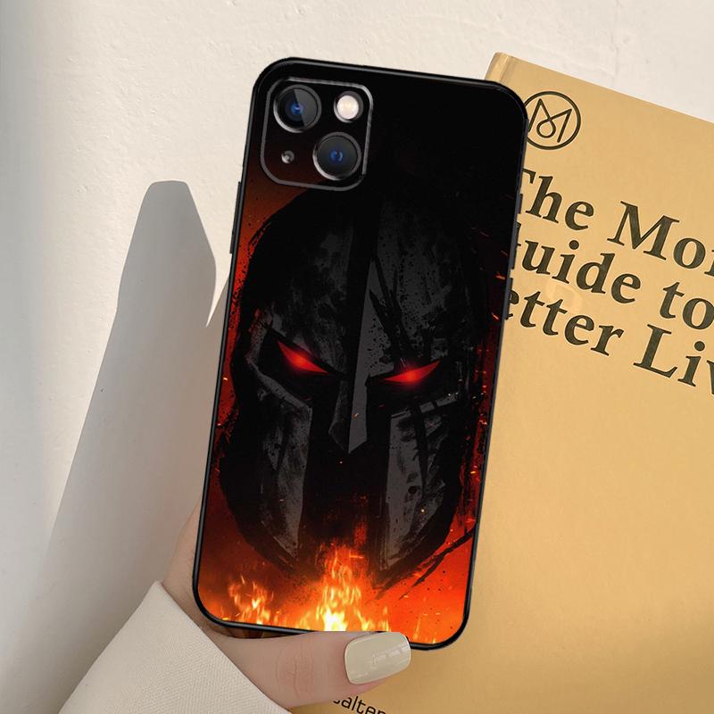 Spartan Phone Case For iPhone 12 11 13 Pro Max X XR XS Max 7 8 Plus SE 2020 12 Mini 13 Mini Cover