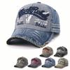 Europe and The United States New Letter Embroidery Old Cowboy Baseball Cap Men and Women Cap