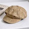 Octagonal Cap Women's Beret British Style Painter Hat Retro Artist Cap  Autumn Winter