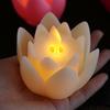 Creative LED Night Light Colorful Tea Lights Indoor Outdoor Lighting Lotus Lamp  Xmas Birthday