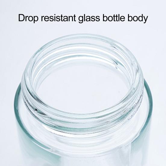 Солонка прозрачная, точный контроль, количественная, каждое нажатие, 0,5 г, для здорового ежедневного потребления, герметичный дозатор для перца, специй, мерная бутылка для приправ