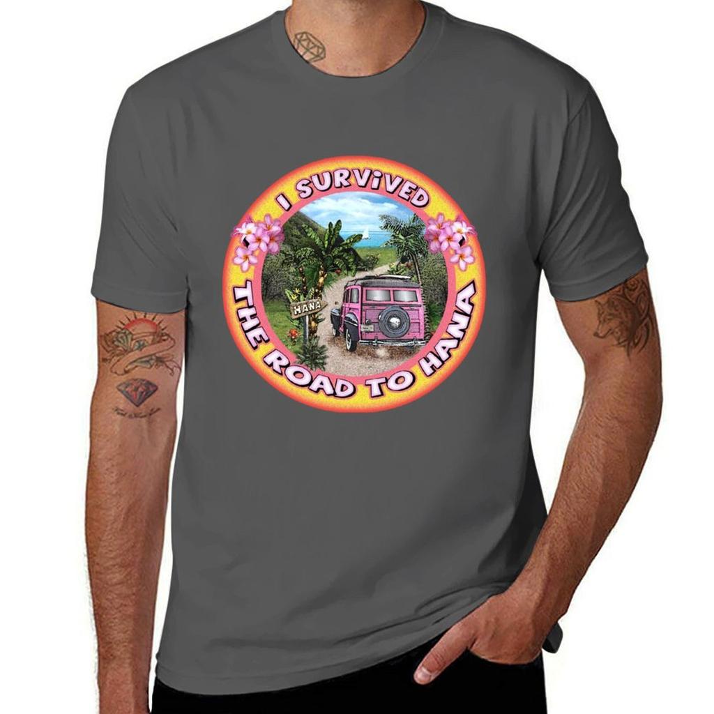 I Survived The Road To Hana Tshirt Festival Short Sleeve Tshirt