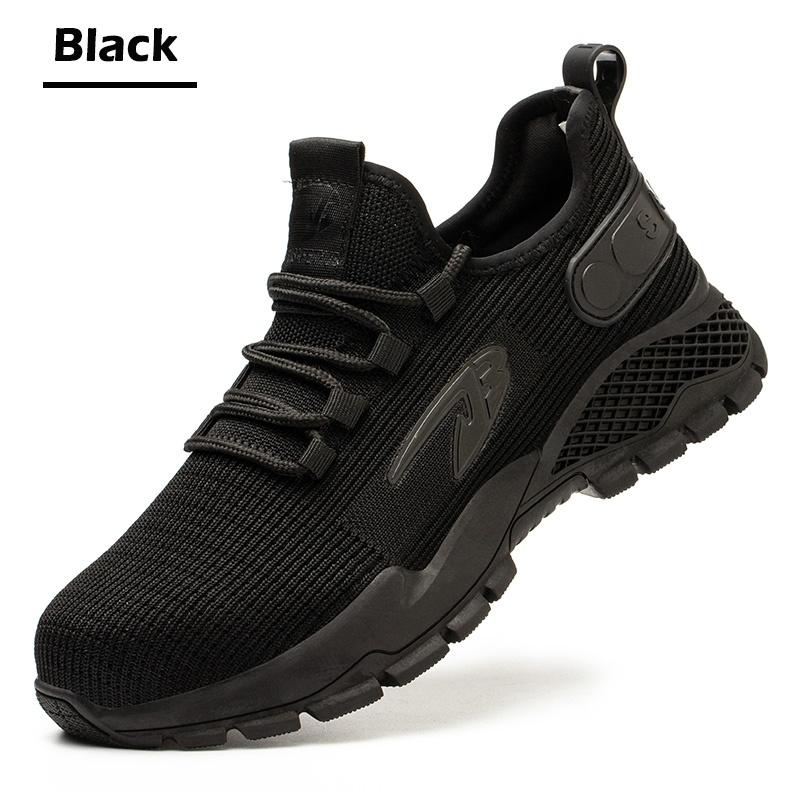 Модная мужская и женская рабочая обувь, защитные ботинки со стальным носком, европейский стандарт, противоударная спортивная обувь с защитой от проколов, защитная обувь