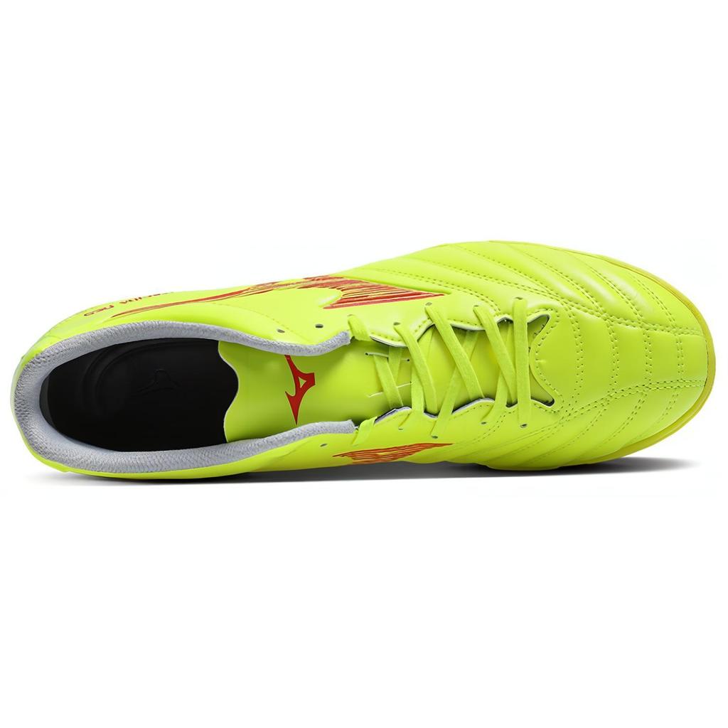 Mizuno Monarcida III Select AS Artificial Grass IC/IN Non-Slip Durable Soccer Shoes Unisex Soccer Shoes Yellow P1GD242545