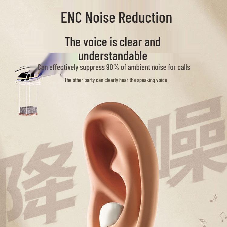 2026 Ultra-Small Wireless Bluetooth Earbuds with Noise Cancelling & Long Battery Life