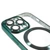 iPhone 13 Pro Case, Electro MagSafe, Green + Screen Protector