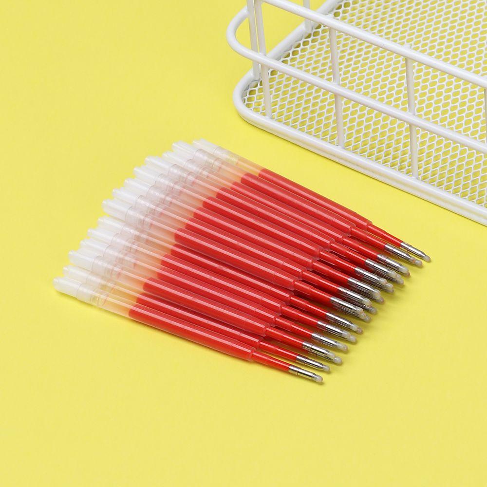 Шт./лот, новая сменная подпись, черный, синий чернильный пресс, вращающийся стержень для гелевой ручки, средний наконечник