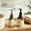 Compact Travel Soap Pump Dinosaur Dispenser Bottle, Reusable Refillable Hand Sanitizer Gift for Home And Bathroom Durable Vinyl ABS Decorative