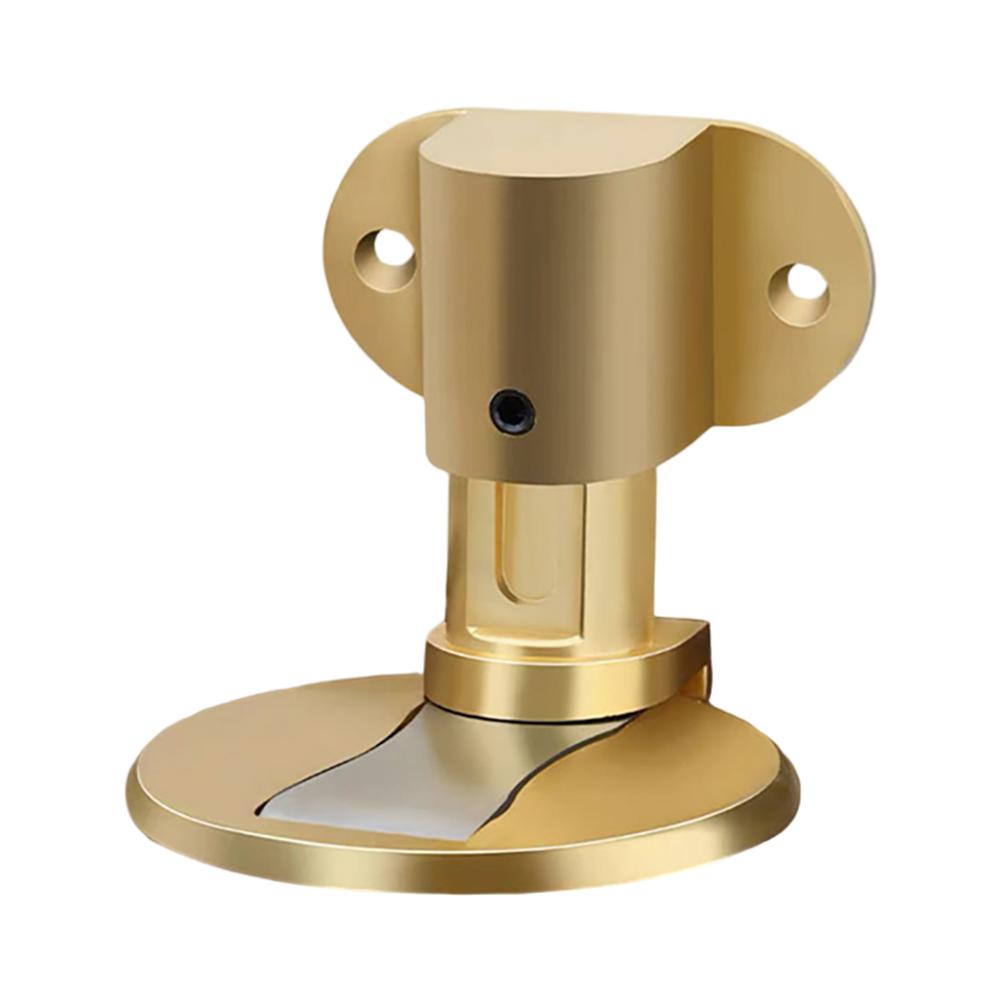 1 шт. Регулируемый дверной упор из нержавеющей стали, магнитный противоударный дверной упор, невидимый дверной упор для пола в ванной