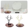Metal Deer Jewelry Holder Display Rack for Necklaces Earrings Practical Storage Solution for Various Accessories