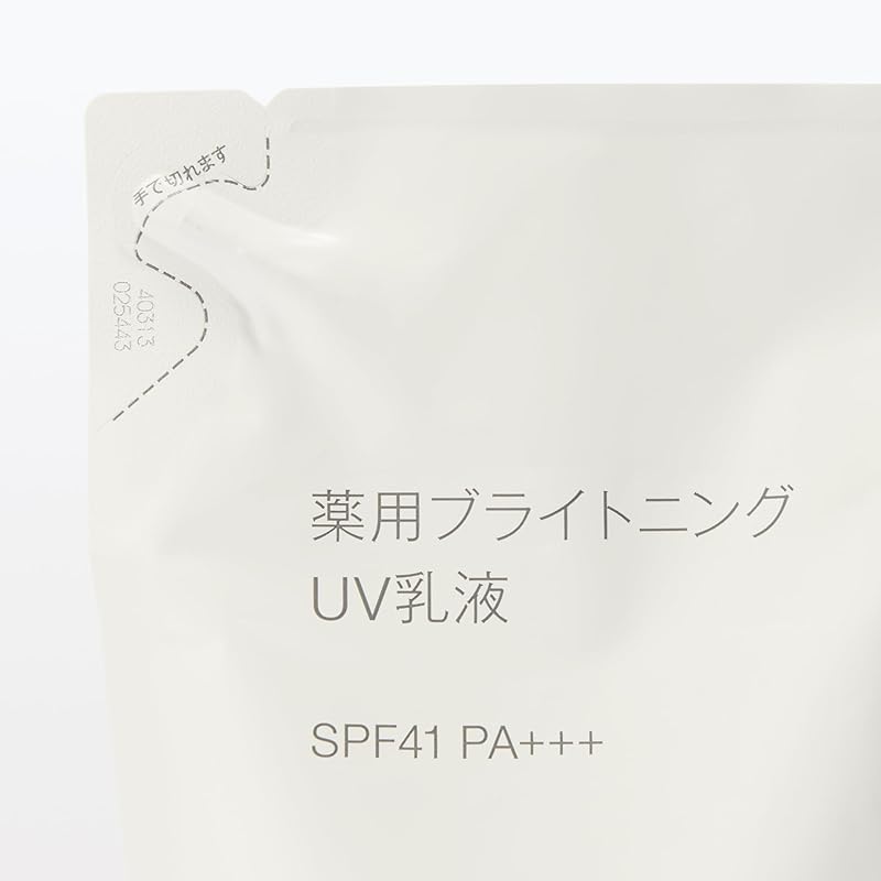 Muji Лечебная осветляющая УФ-эмульсия (пополнение) 180 мл SPF41 PA+++ OAQ33A4S 83926717