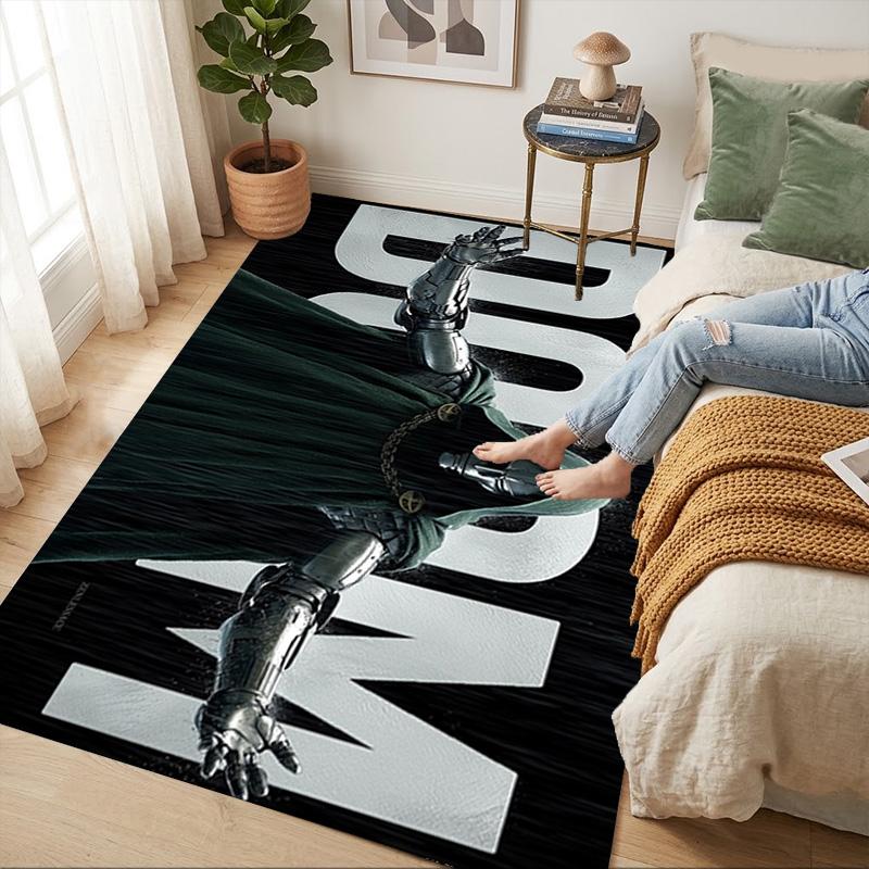 Doom Lord Living Room Nonslip Area Rug Soft Carpet For Bedroom Game Playroom Sofa Office Home Decor Doormat Christmas Gift C929742