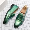 Newest Italian Patent Leather Oxford Mens Shoes for Men Luxury Wedding Pointed Toe Dress Footwear Loafers Flats Plus Size 38-48