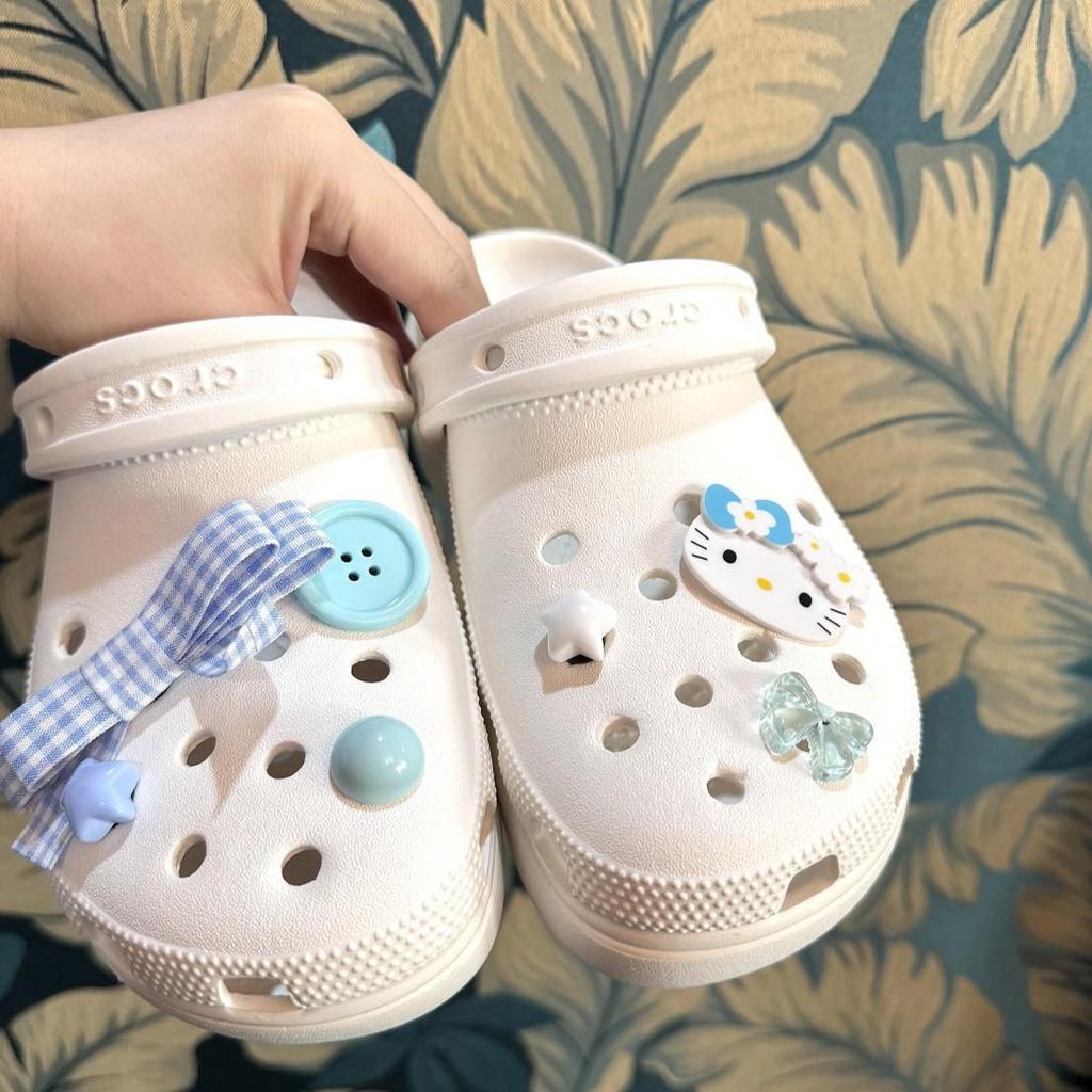 Crocs Hello Kitty Милые Мультяшные Подвески для Обуви: Съемные декорации своими руками