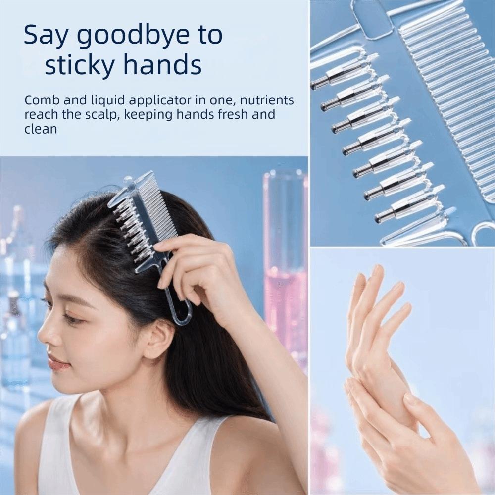 Hair Care Head Applicator Multi-Function Hairdressing Combs Durable Scalp Massage Comb Women