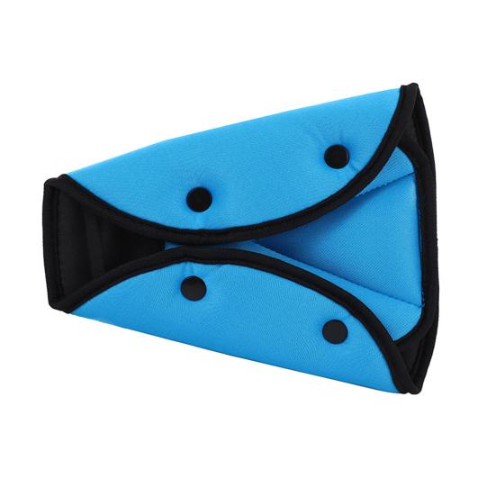 Крепление ремня безопасности, складная мягкая регулируемая защита шеи, автомобильный треугольный безопасный чехол для ремня безопасности, автомобильные товары