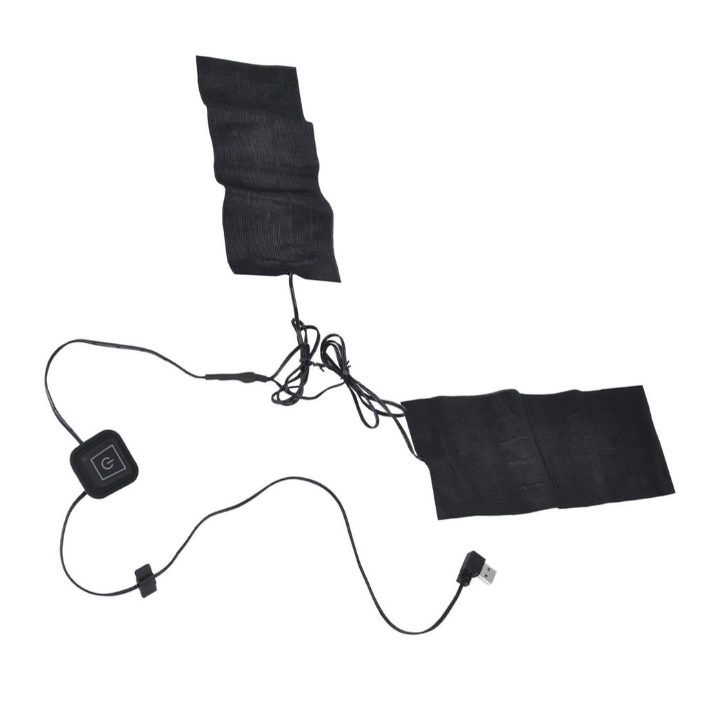 2 in 1 5V USB Electric Heating Pad Neck Lumbar Vest Warmer Heater Cloth