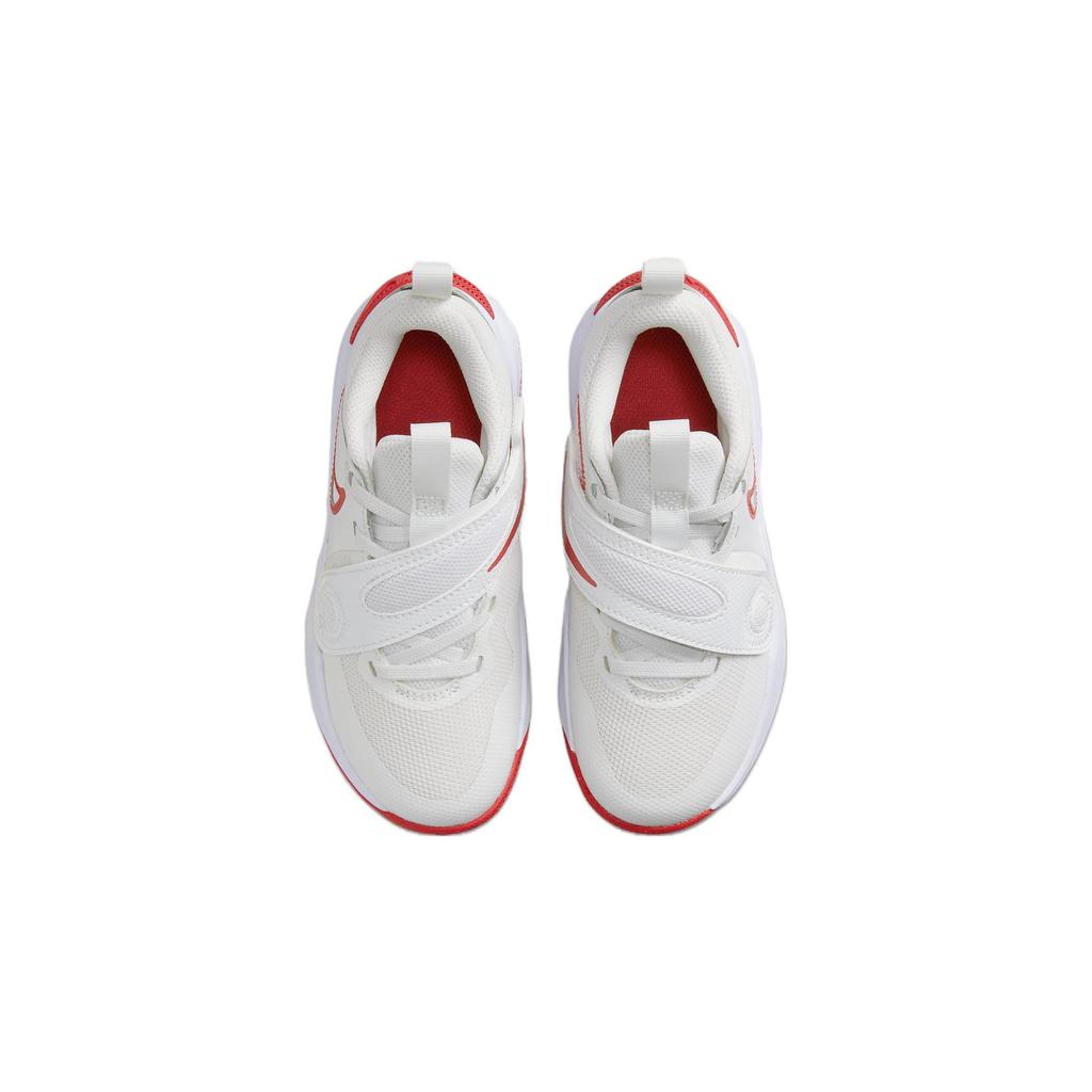 Nike Team Hustle D11 Summit White Track Red PS DV8994-102