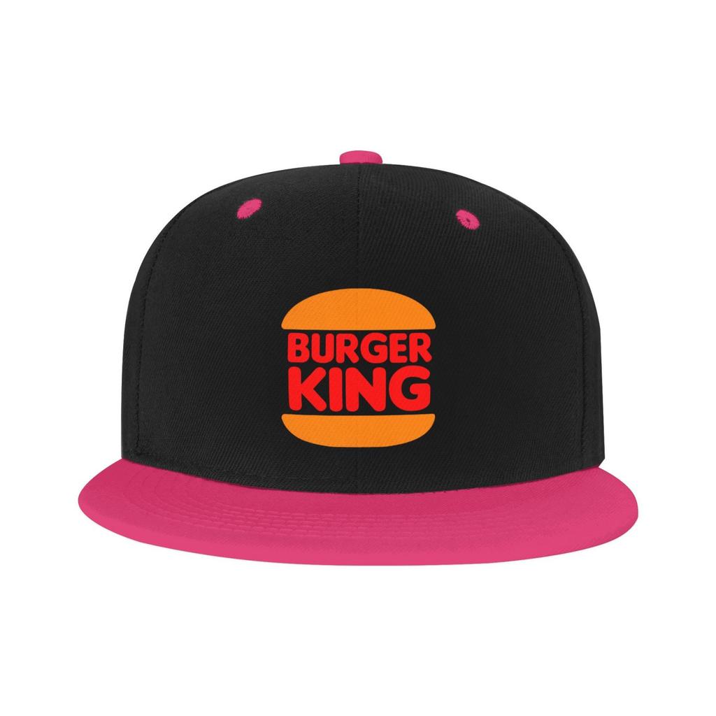 Лето 2024 Новое поступление Бейсболка с принтом Burger King Печать Хлопковые бейсболки Унисекс Кепка Шляпа для гольфа