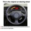 DIY Car Steering Wheel Cover For Honda S2000 2000-2008 Civic Si Acura RSX Type-S