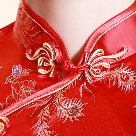 Женская рубашка Cheongsam, тонкая удобная женская рубашка Cheongsam в китайском стиле с воротником-стойкой