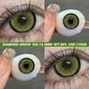 Eyeshare 2 шт. Синие цветные контактные линзы для глаз, натуральные косметические контактные линзы для глаз, зрачок, ежегодное использование