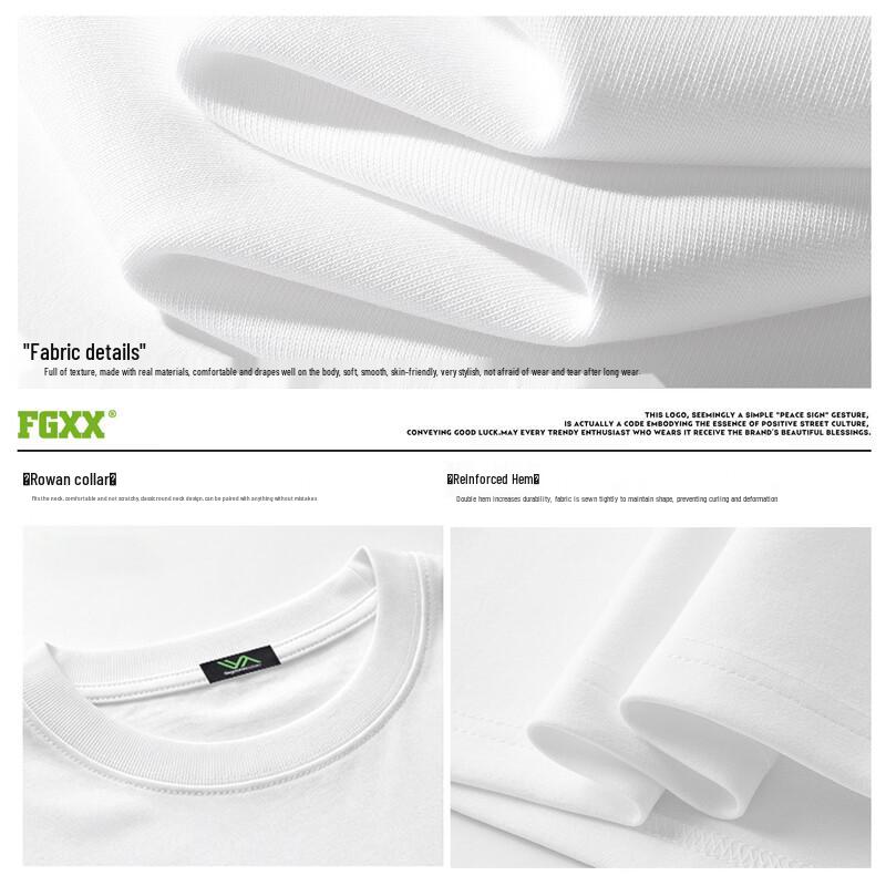 Мужская хлопковая футболка свободного кроя Fingercroxx IT